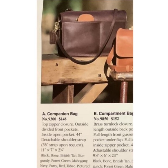 Coach Vintage Companion Bag 9300
New York City, USA - British Tan - Picture 8 of 9